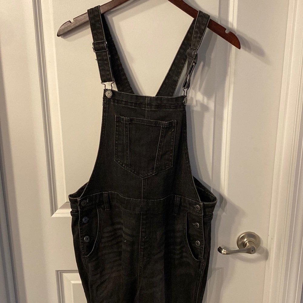 Old Navy Black overalls size 16